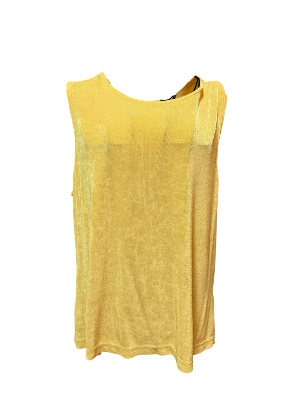 Softwear Yellow Sleeveless Travel Tank Top - Women XL